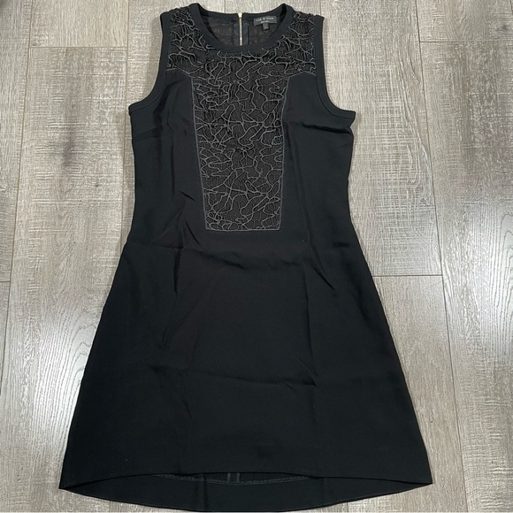 Rag & Bone Mijo Sleeveless Black Dress Size 8 - Picture 3 of 9